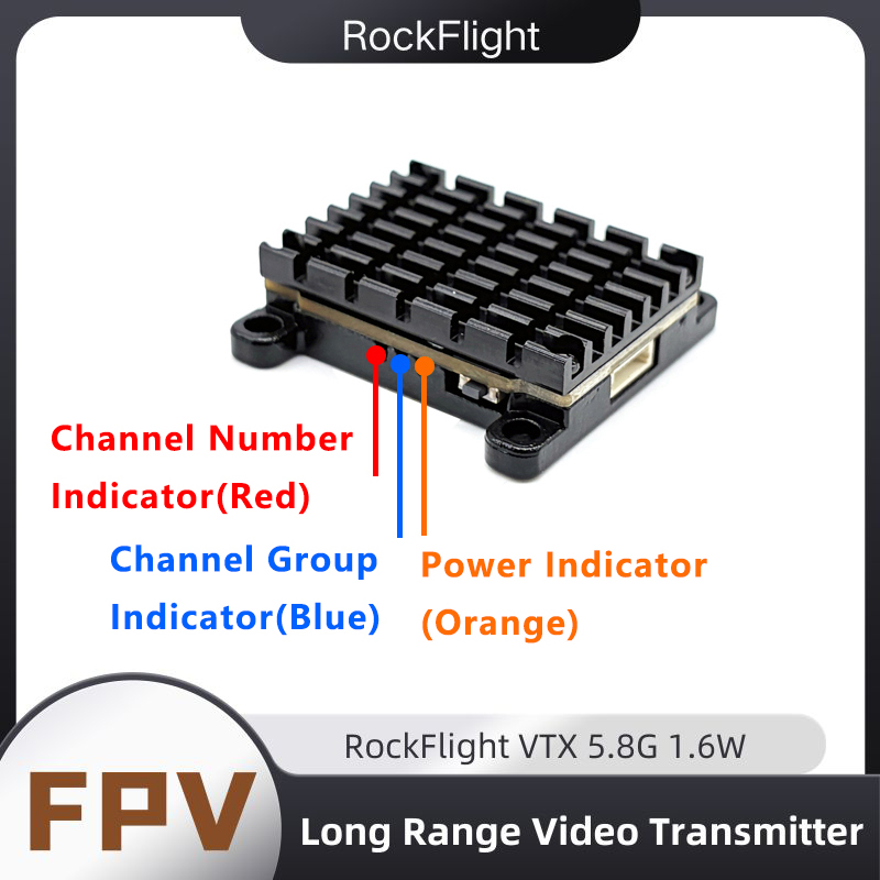 RockFlight TX663 VTX 5.8G 48CH - Drone Racing Receiver review and price