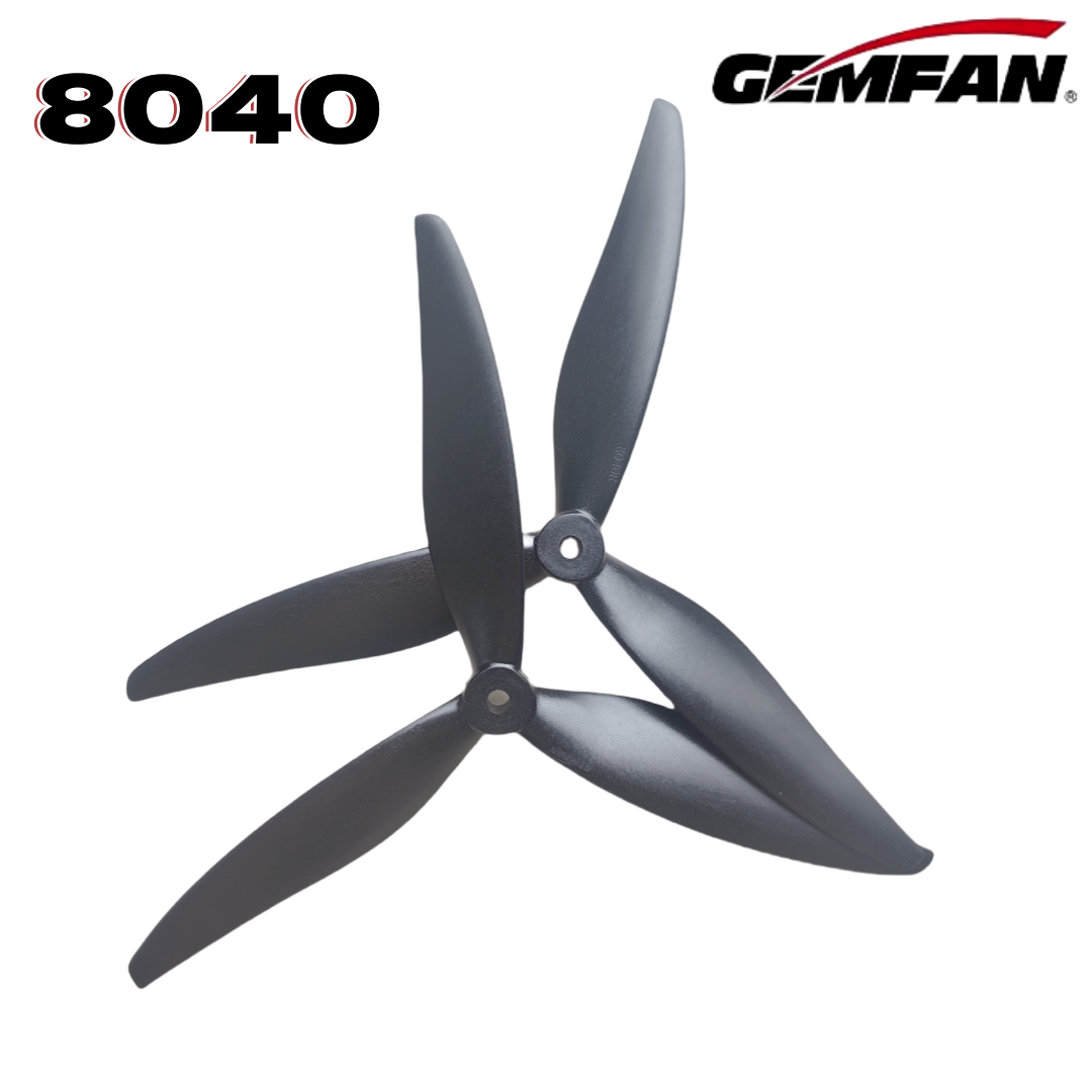 Gemfan 8040 8X4X3 3-blade 8-in - Drone Racing Motor review and price