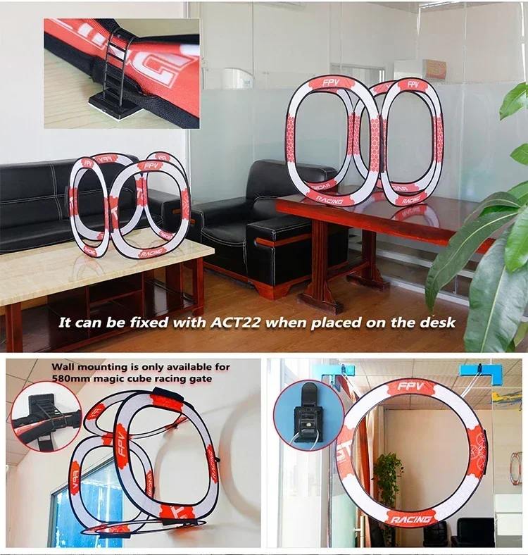 LDARC 765mm Circle Race Gate - Drone Racing Flag review and price