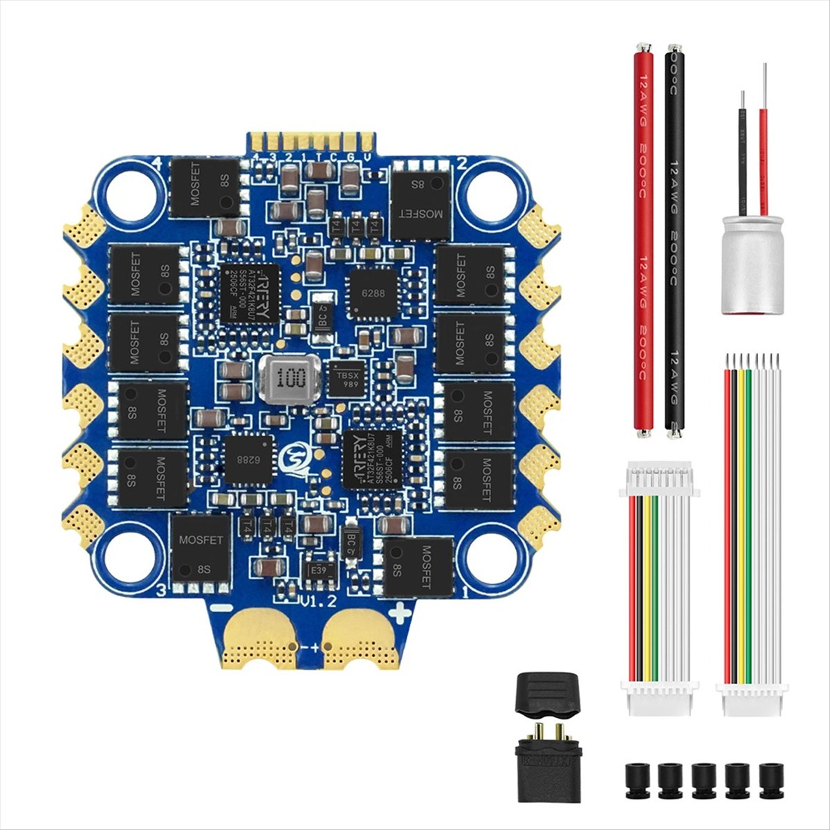 M85K  Blueson A2 128KHz 4IN1 E - Drone Racing Charger review and price
